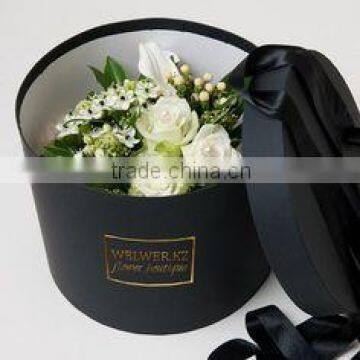 large flower packaging box paper box round