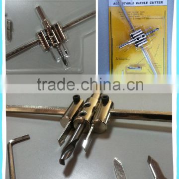 heavy duty woodworing construction with longest tool life adjustable hole saw