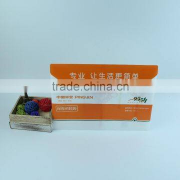 cheap price travel document holder pp snap button file folder bag plastic button presentation folder