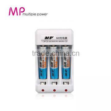 2016 Factory Price Portable Car Charger 3S AA/AAA/ Ni-CD M8 Rapid Battery Charger photo-2