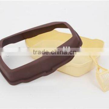 Super Practical Colorful Plastic Cat Toilet photo-2