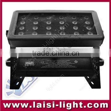 Led Outdoor Wall Light 24pcs*8W LED Wall Washer light, RGBW led wall washer light IP65 waterproof led wall washer