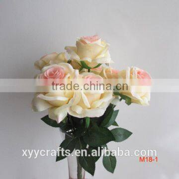 Artificial Flower Bush or Silk Flower Bush Home Decoration Flower Boquet photo-2