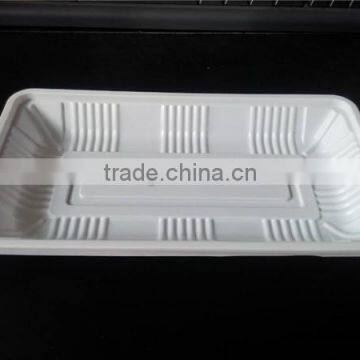 Polypropylene plastic small disposable frozen food tray for oyster