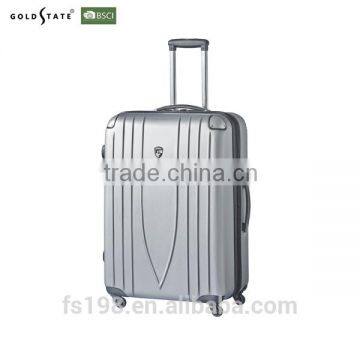 Grey hard ABS luggage set