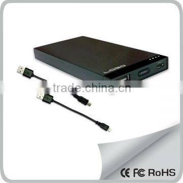 Super Thin Power Bank 4000mAh 18650 USB Charger