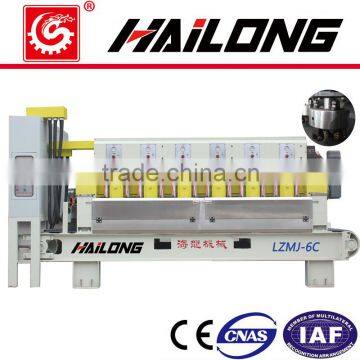 Automatic 6 heads line lichi finished/bush hammering machine