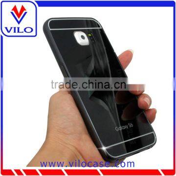 Hot Selling Aluminum Frame Bumper Case With Acylic Back Cover for Samsung S6 photo-6