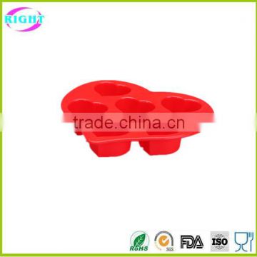 Silicone Bakeware heart mould