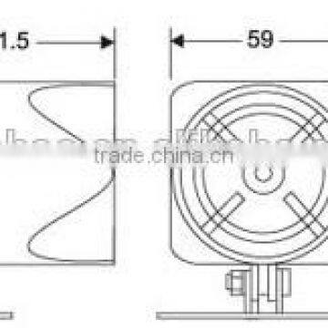 BEST PRICE ES-205 DC12V Auto Alarm Sirens