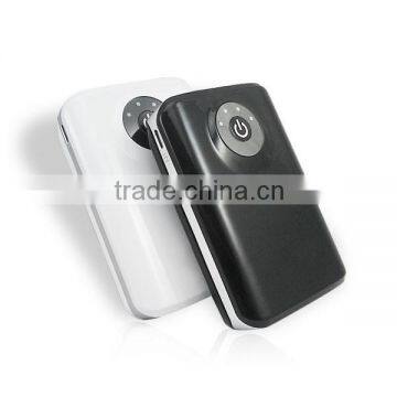 Double USB output wallet portable power bank 20000mah for smart phone