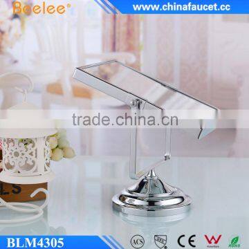 Beelee 8'' Fashionable Rectangle Brass 2 Face Cosmetic Mirror photo-4