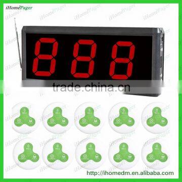 Wireless waiter call system, table call system,call bell system