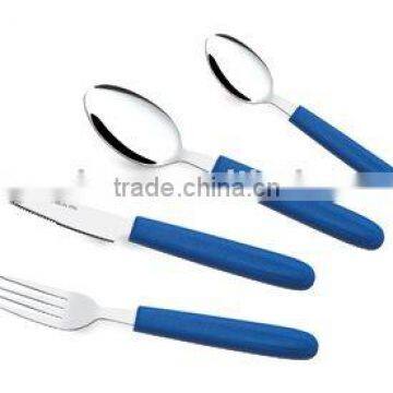 Stainless Steel Tableware With Plastic Handle T025 photo-2