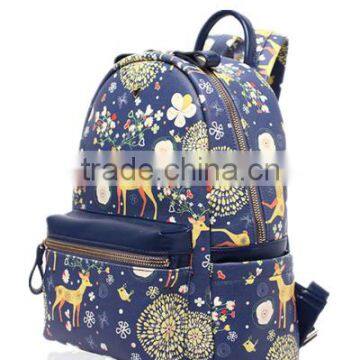 Customized Korean Style Backpack With Computer Layer for Younger photo-2