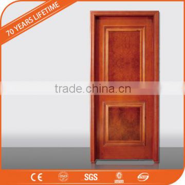 Wood Plastic Composite Interior Room Door by hot transfer