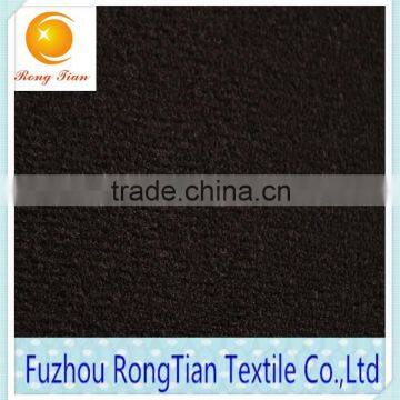 Polyester tricot knitted thick heavy velvet fabric for pajamas