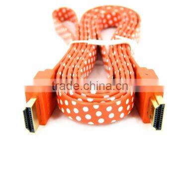 10M,20M,30M, Customized Length 1.4v Flat Male to Male HDMI Cable photo-2