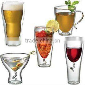 Thermo double Wall Glass cup