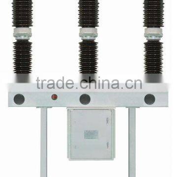 Outdoor SF6 circuit breaker, 72.5kv, 126kv, 145kv, LW36-145 type