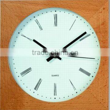 Wooden wall clock