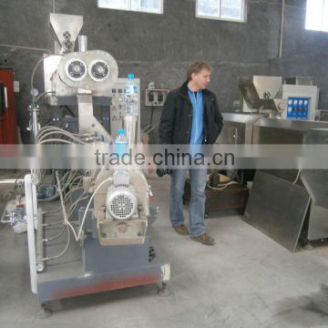 Automatic Float Fish Feed Extruders, Double screw extruder