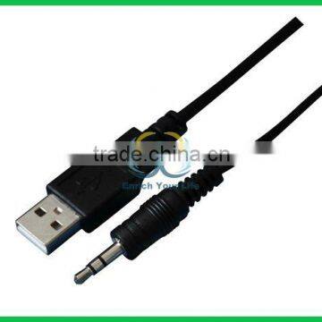 USB AM TO DC cable for Android tablet PC Charger USB to 2.5*0.8mm 3.5*1.35mm DC Power cord converter