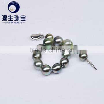 Mixed Color Fashion Stylish Tahitian Womens Black Pearl Bracelets Wholesale