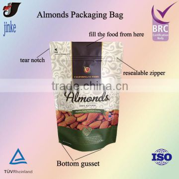 Stand Up Dried Fruit Packaging Bag