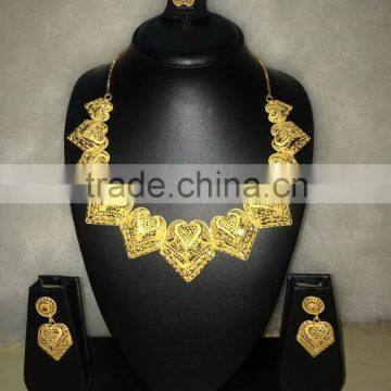 Gold Plated Necklace Set