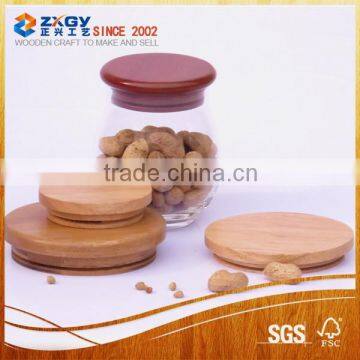 2015 Customized Top Grade Special Shaped Wooden Lid