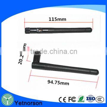 2.4g Wifi Antenna Indoor Wifi Rubber Antenna Black Rubber Duck Antenna photo-3