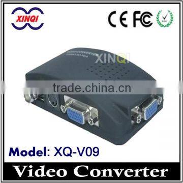 XinQi CCTV Accessories RCA And BNC Input VGA To AV Converter