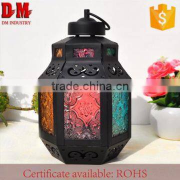 Decorative Metal Restaurant Outdoor Lantern Stand