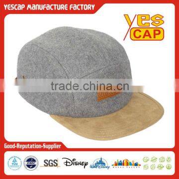custom-made 5 panels cap with embossed patch