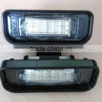 LED License Light Number Plate Light Lamp For Mercedes W220 99-05 (S-class) With E-mark E4 CE ROHS Certificated photo-3
