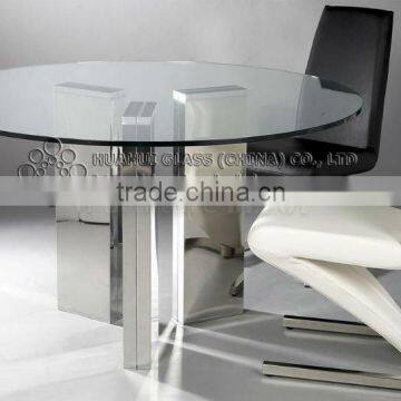 tempered coffee table