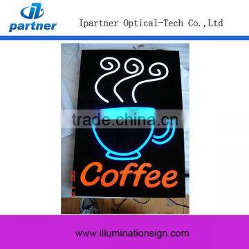 Pop Caffee Billboard Led Neon Sign