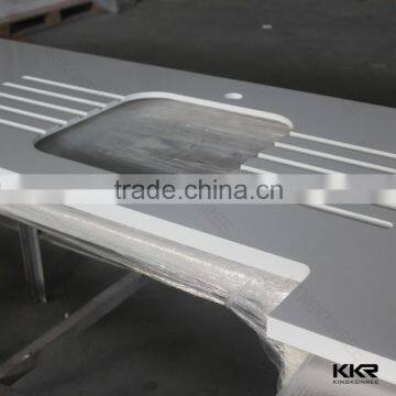 White Quartz Countertop/solid Surface Vanity photo-6