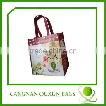 recyclable pp non woven shopping bag