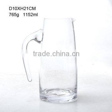 WHOLE SALE Cheap Transparent Glass Wine Decanter With Handle for Centerpiece and Supermarket photo-6