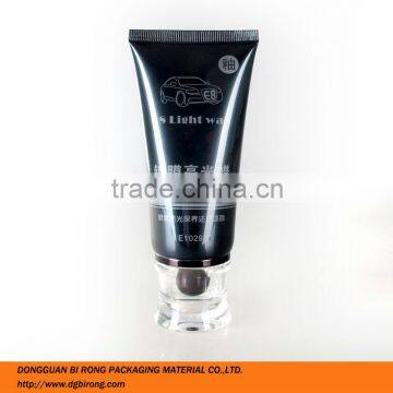 acrylic screw cap car shiny wax container