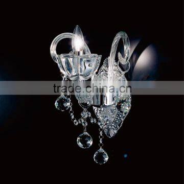 Wall Lamp 1.57" Crystal Lighting Fixture United States America UL Crystal CL-8108-1