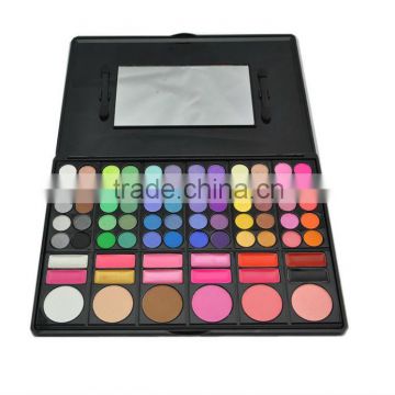 Eyeshadow Palette 78 Colors with Blush Brush Palette