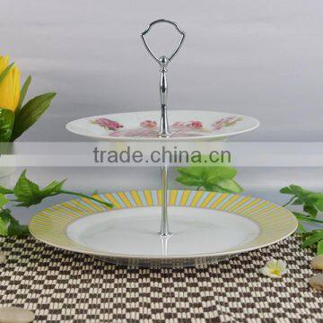 porcelain cake stand,2 tier cake stands,cake stands