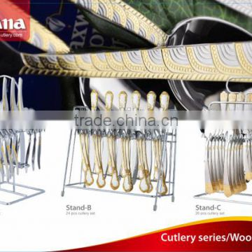 Arabic hot sell stainless steel cutlery set Prestige Flatware set