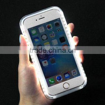 3d Printer Manufacturer China High Quality LED Lumee pc Phone Case for Iphone 6s 7 for Huawei P9 for Iphone 7 for Samsung S7