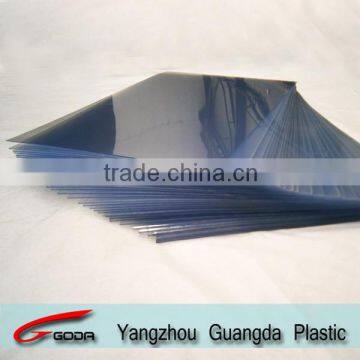 Super transparent rigid PVC sheets for silksreen printing