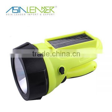 Super Bright Portable Rechargeable Spotlight with Solar