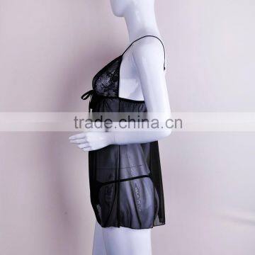 Clear Chinese Style Mature Women Sexy Lingerie Open Sexy Women Mature Transparent Lingerie photo-3